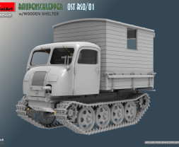 1:35 Raupenschlepper Ost RSO/01 w/ Wooden Shelter