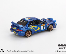 1:64 Subaru Impreza WRC98 No.3 1998 Rally Monte-Carlo 3rd Place