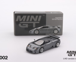 1:64 Bugatti EB110 Super Sport Grigio Scuro