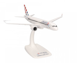 1:200 Airbus A220-300 (BD-500-1A11) Croatia Airlines, Named ″Zagreb″ (Snap-Fit)