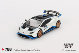 1:64 Lamborghini Huracán STO Bianco Asopo