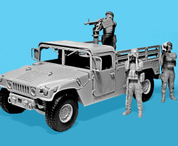 1:35 Drone Hunters Diorama Set