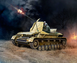 1:72 Flakpanzer IV Möbelwagen 3.7cm FlaK 43
