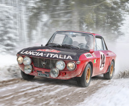 1:24 Lancia Fulvia HF, Rally Montecarlo 1972