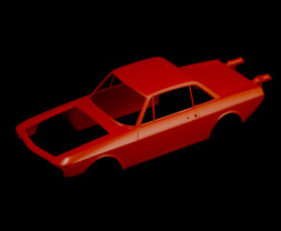 1:24 Lancia Fulvia HF, Rally Montecarlo 1972