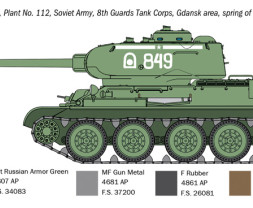 1:35 T-34/85 Zavod 112 Mod. 1944