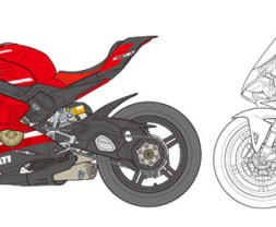 1:12 Ducati Superleggera V4 with Racing Kit