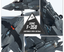 1:72 Lockheed Martin F-35B Lightning II, VMFA-242 Bats