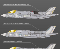 1:72 Lockheed Martin F-35B Lightning II, VMFA-242 Bats