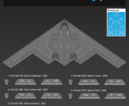 1:144 Northrop Grumman B-2A Spirit