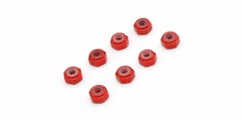 Mini-Z M2 Nyloc Alu Wheel Nut Red (8 Stück)