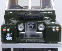 1:43 Land Rover Series II SWB Canvas Bronze Green