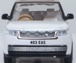 1:76 Range Rover L460 LWB SV Ice White & Corinthian Bronze