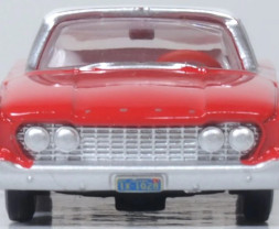 1:87 Ford Fairlane 500 Town Sedan Monte Carlo 1960 Red / Corinthian White