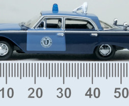 1:87 Ford Fairlane Sedan 1960 Massachusetts State Police Radar Car
