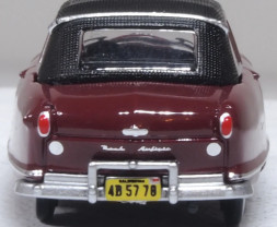 1:87 Nash Rambler Custom Landau Cabrio geschlossen 1950 Sunset Maroon