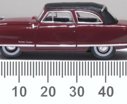 1:87 Nash Rambler Custom Landau Cabrio geschlossen 1950 Sunset Maroon