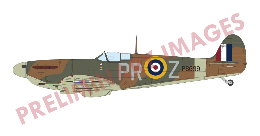 Produkt anzeigen - 1:72 Supermarine Spitfire Mk.Vb Early (ProfiPACK edition)