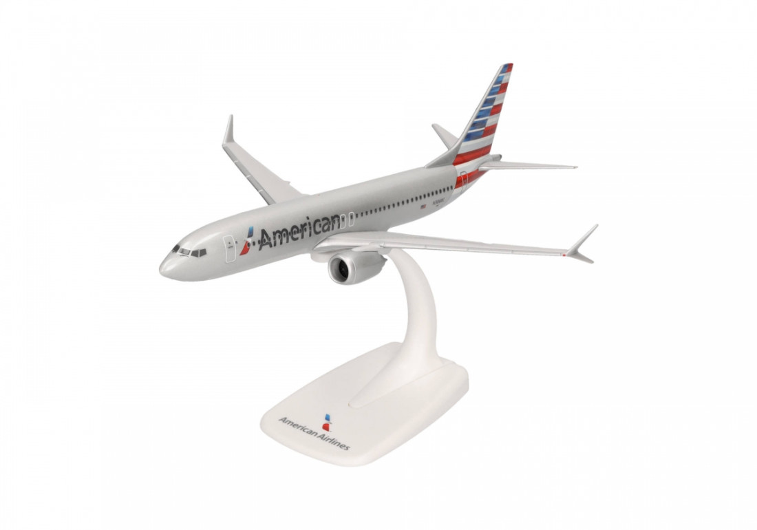 Produkt anzeigen - 1:200 Boeing B737 MAX 8 American Airlines ″2010s″ Colors (Snap-Fit)