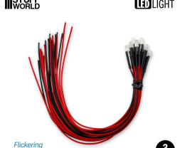 LED blinkt blau 3mm (10 Stück)