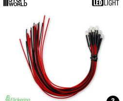 Grüne LED-Blinker 3mm (10 Stück)