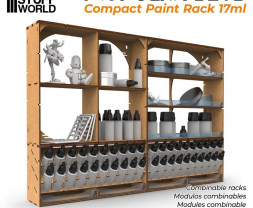 Modular Paint Rack – modularer Organizer Compact für 17ml GSW-Flaschen (vertikal)