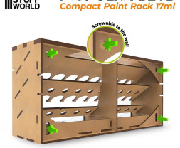 Modular Paint Rack – modularer Organizer Compact für 17ml GSW-Flaschen (vertikal)