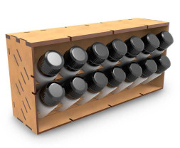 Modular Paint Rack – modularer Organizer Compact für 30ml GSW-Flaschen (vertikal)