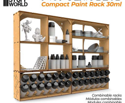 Modular Paint Rack – modularer Organizer Compact für 30ml GSW-Flaschen (vertikal)