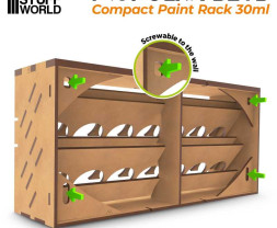 Modular Paint Rack – modularer Organizer Compact für 30ml GSW-Flaschen (vertikal)