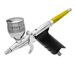 GSW Airbrush-Spritzpistole mit ergonomischem Griff und 0,5-mm-Düse