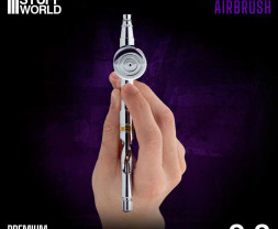 Dvojčinná stříkací airbrush pistole Gaahleri Premium GHPM-Mobius s tryskou 0,3 mm