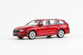1:43 Škoda Octavia IV FL Combi (2024) – Red Velvet Metallic