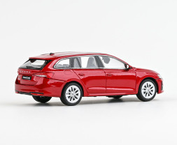 1:43 Škoda Octavia IV FL Combi (2024) – Red Velvet Metallic