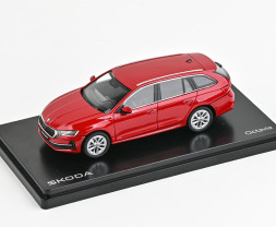 1:43 Škoda Octavia IV FL Combi (2024) – Red Velvet Metallic