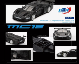 1:64 Maserati MC12 Competizione Test Fiorano 2004