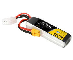 Gens Ace LiPo Tattu Serie - 2S 450mAh 7.6V 2S1P HV (95C) XT30 Plug
