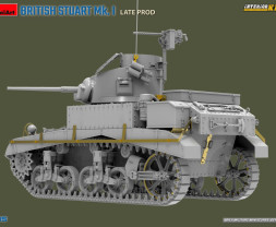 1:35 Stuart Mk.I Late Production w/ Interior Kit