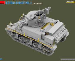 1:35 Stuart Mk.I Late Production w/ Interior Kit