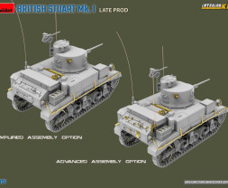 1:35 Stuart Mk.I Late Production w/ Interior Kit