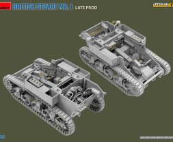 1:35 Stuart Mk.I Late Production w/ Interior Kit