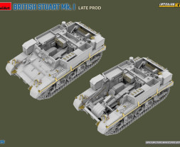 1:35 Stuart Mk.I Late Production w/ Interior Kit