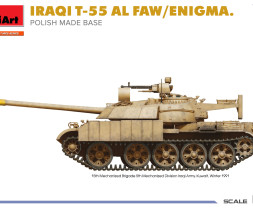 1:35 Iraqi T-55 AL FAW/Enigma. Polish Made Base