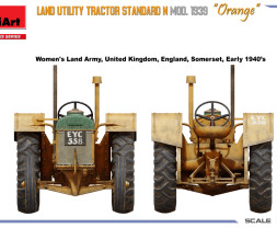 1:35 Land Utility Tractor Standard N Mod. 1939 Orange