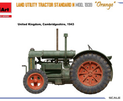 1:35 Land Utility Tractor Standard N Mod. 1939 Orange