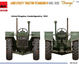 1:35 Land Utility Tractor Standard N Mod. 1939 Orange