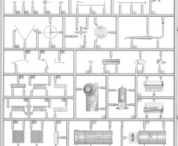 1/35 Land Utility Tractor Std. N 'Orange' Mod.1939