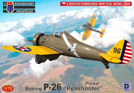 1:72 Boeing P-26 Peashooter „Pre War“
