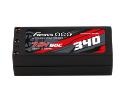 Gens ace LiPo - 2S 340mAh 7.6V High Voltage 2S1P (60C)