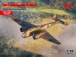 1:48 Handley Page HP.52 Hampden B.Mk.I British WWII Bomber